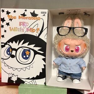Pop Mart The Monsters Flip With Me Vinyl Face Doll